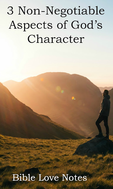 3 Non-Negotiable Aspects of God’s Character   - Jeremiah 9:23-24