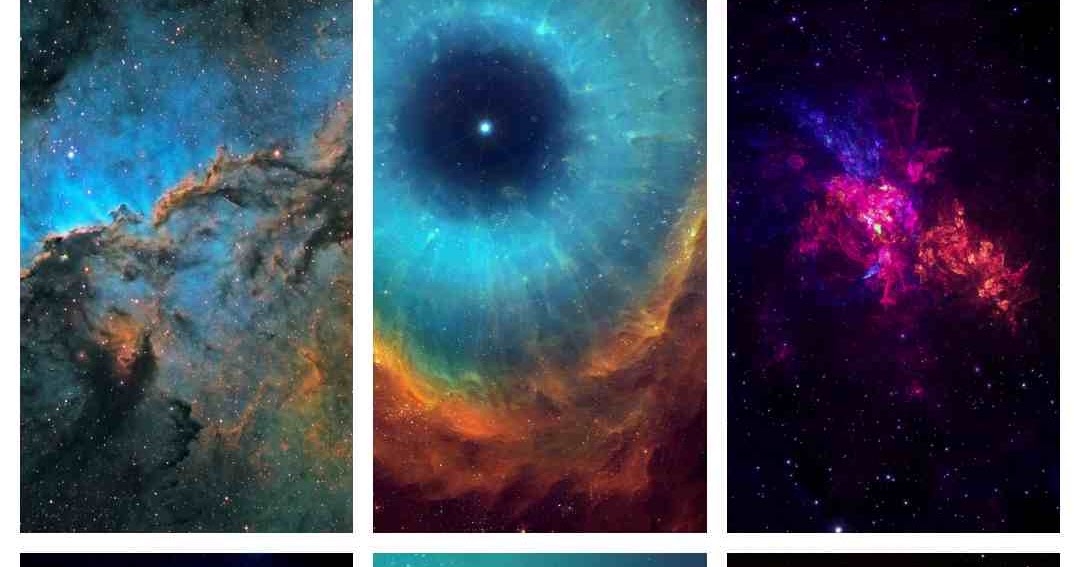 9 nebula galaxy iphone wallpapers 1080p