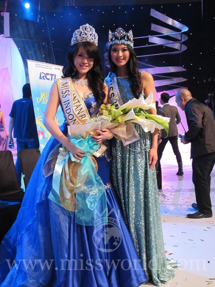 Miss World Indonesia 2013 winner Vania Larissa