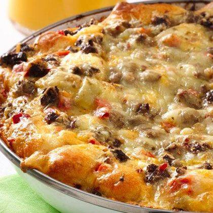 Cheesy Southwest Egg Bake