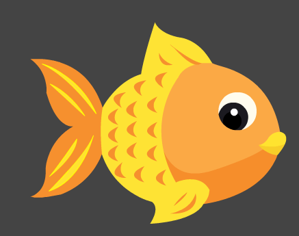 Flash Cara membuat animasi ikan bergerak  dengan Adobe Flash