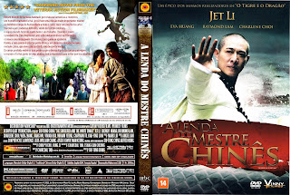 A Lenda Do Mestre Chinês Capa Dvd 