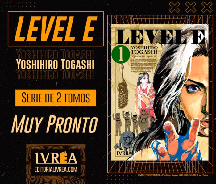 Level E manga - Yoshihiro Togashi - Ivrea