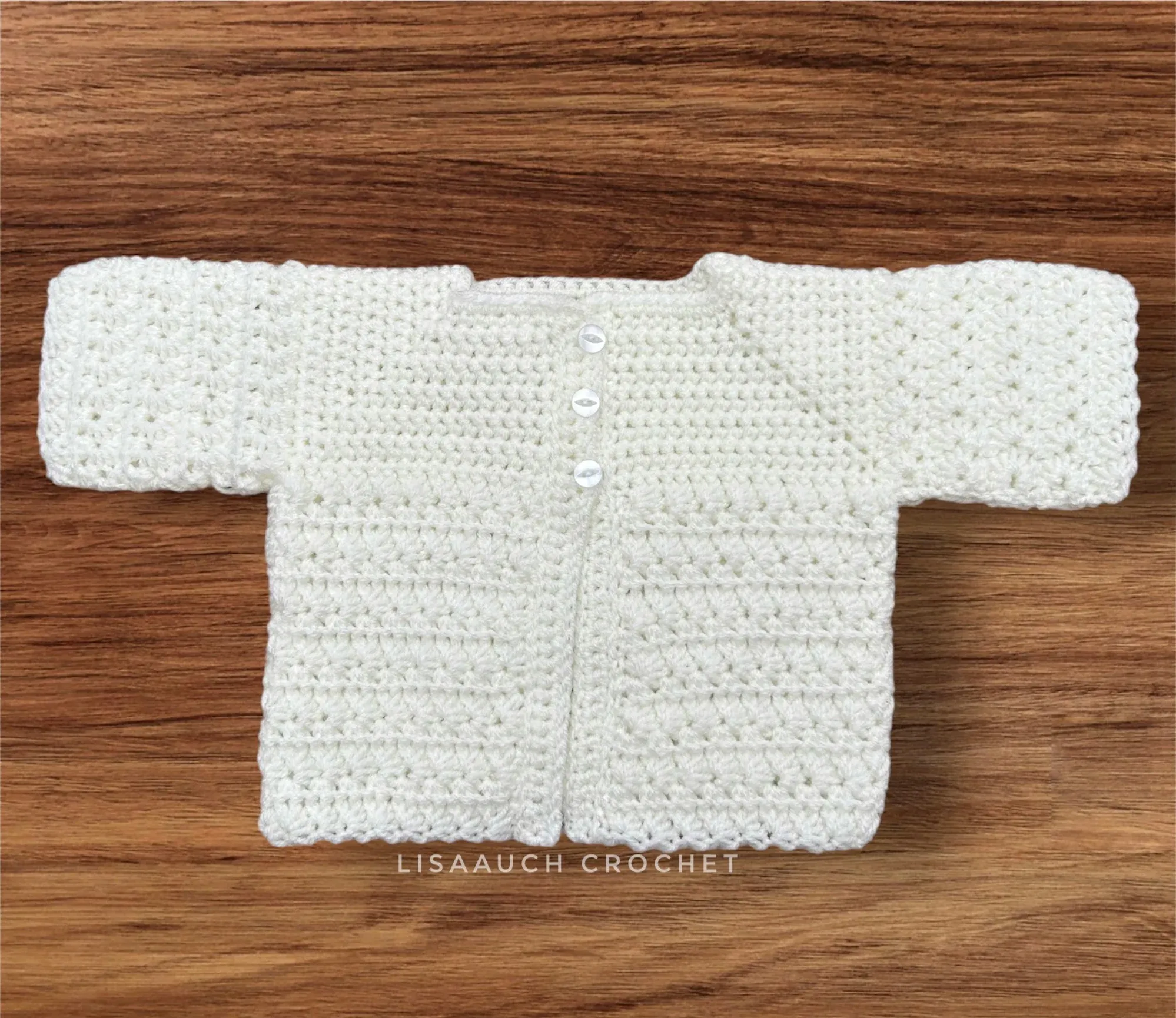 crochet baby cardigan pattern free