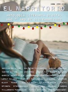 Portada de la revista digital El Narratorio, recopilación de relatos, correspondiente al nº 82