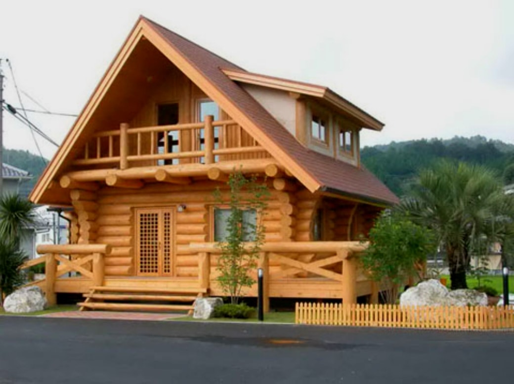  bentuk  desain rumah  kayu  sederhana tampak depan min jpg 