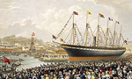 Botadura del SS Great Britain