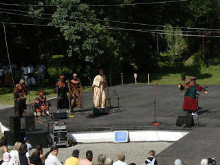 Folklórny súbor z Kamerúnu