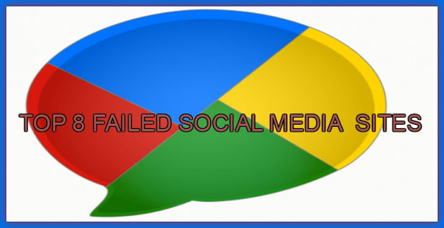 Top 8 Recently Failed Social Media Sites