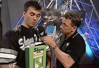 WWE / WWF Backlash 2001 - Michael Cole tries to interview Shane 'The Pain' McMahon