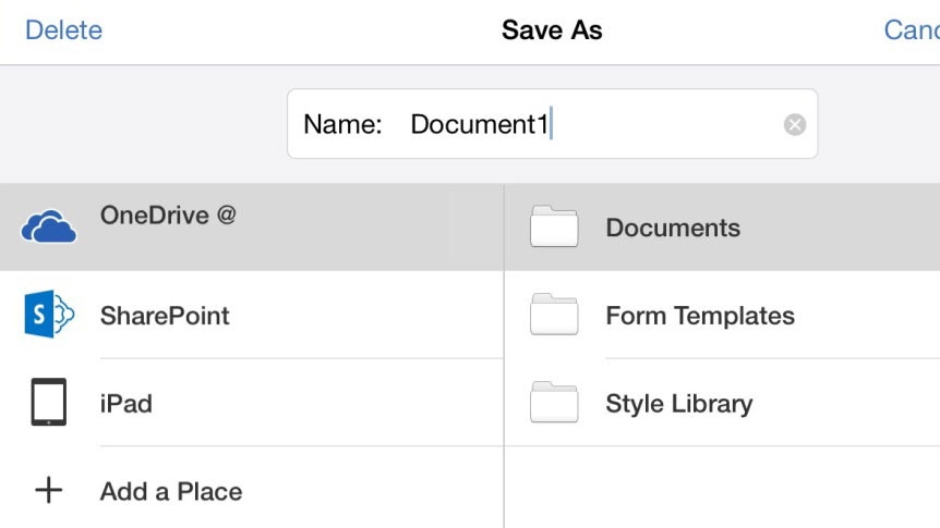 OpenDocument Software - How To Save Documents On Ipad