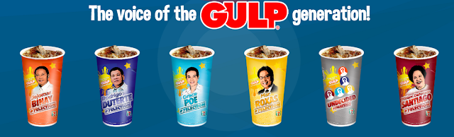 Pick your gulp. Pick your cup. Pick your President.