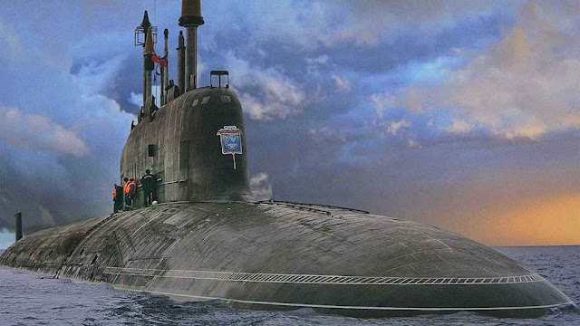 Novo submarino de ataque russo, classe Yasen (Graney class para a OTAN).