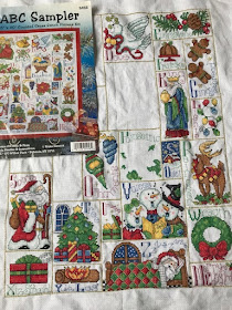 Christmas ABC Cross Stitch sampler