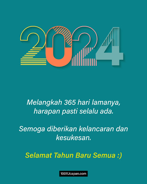 Selamat Tahun Baru 2024 - 1 JANUARI 2024