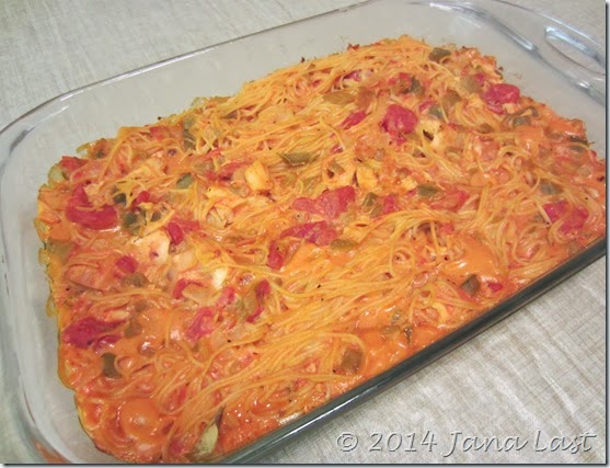 Chicken Spaghetti Olé