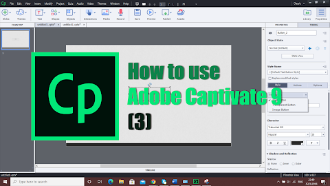 Week 10 : การใช้งาน(3) Adobe Captivate 9 ✅