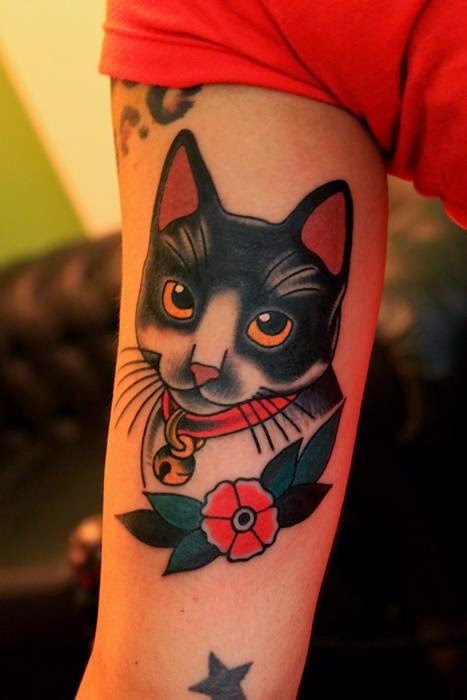 20 Most Beautiful muscles Cat Tattoos Design & Ideas   