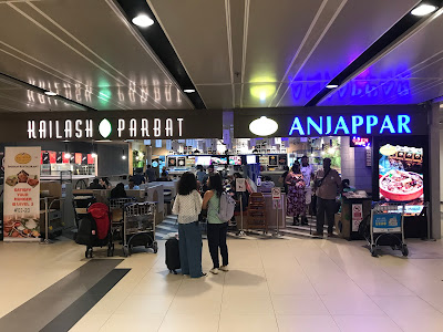 Kailash Parbat & Anjappar, Changi Airport Terminal 1