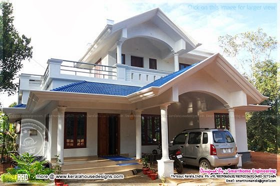 Small villa at Thrissur, Kerala