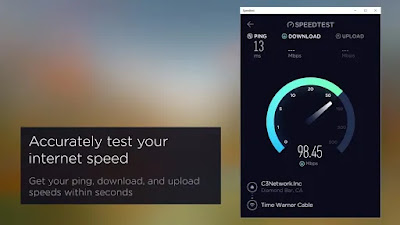 Ookla Speedtest App for Windows 10