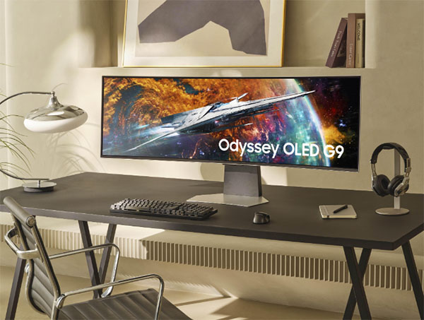 Samsung Colombia presenta una nueva era enlos videojuegos con el monitor Odyssey OLED G9