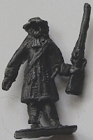 Soldier. XVII century, tin alloy