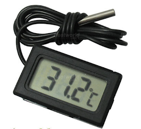 a cheap digital thermometer