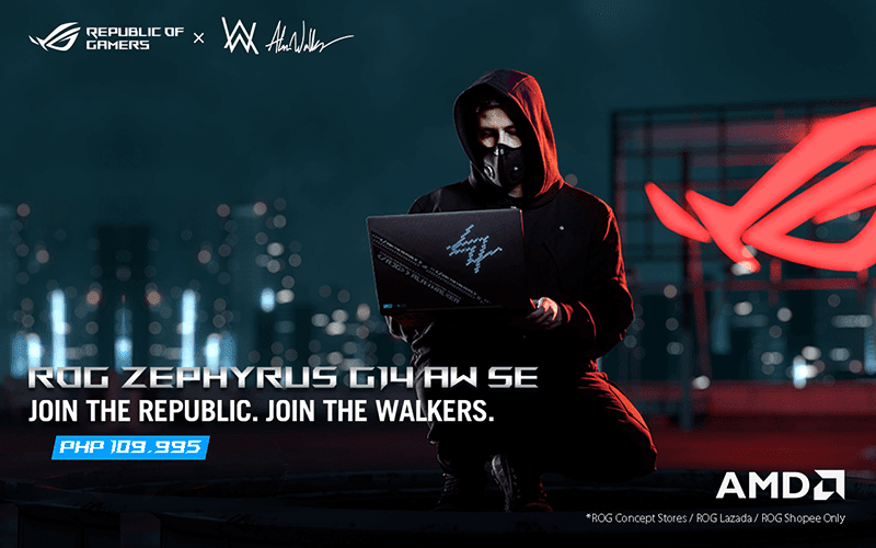 ROG Zephyrus G14 Alan Walker SE is now official in PH—priced at PHP 109,995