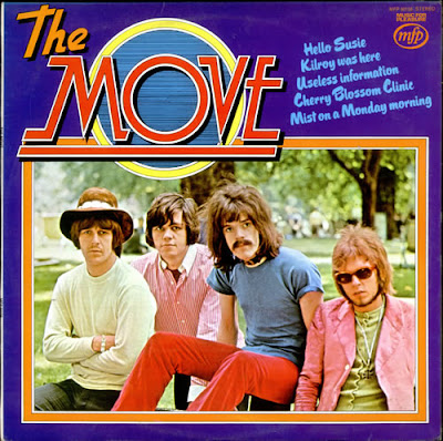 The Move, uma das mais importantes e inovadoras do rock britânico nos anos 60 e 70. A música “Flowers in the Rain” inaugurou a rádio BBC em 1967.