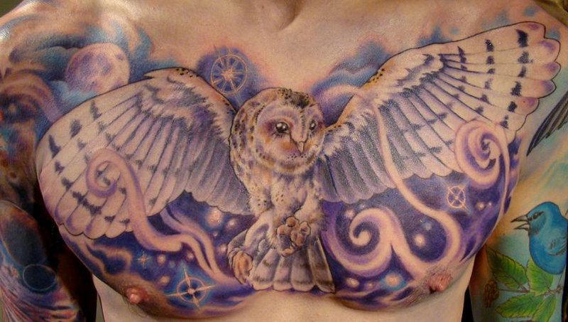 Magic Owl Tattoo