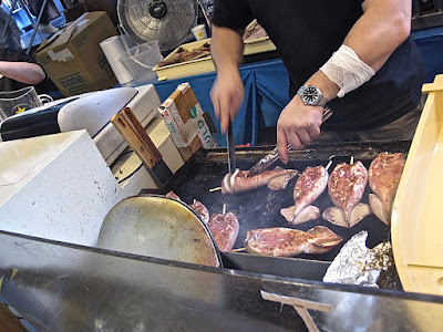 Isetan Hokkaido Fair squids