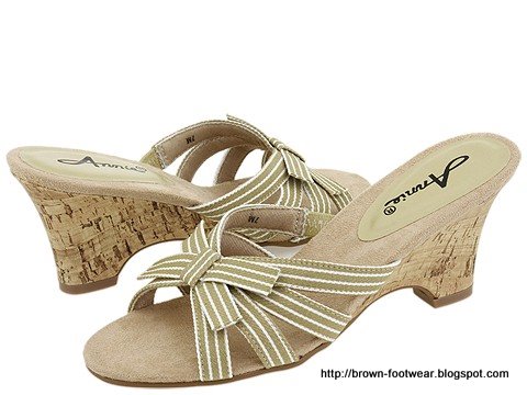 Brown footwear:footwear-84306