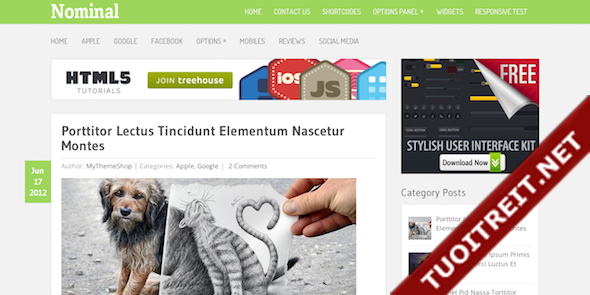 Share Theme Nominal Mới Nhất Cho Wordpress