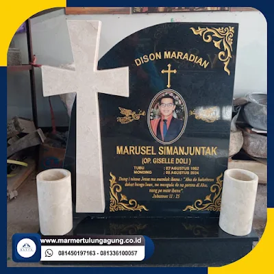 Inspirasi Model Nisan Granit Hitam untuk Berbagai Desain Makam