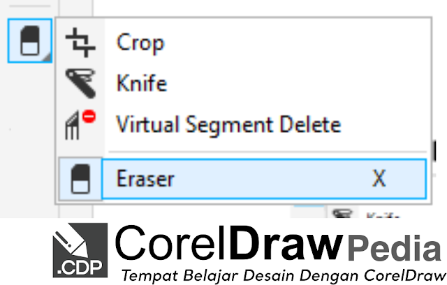 Tutorial Cara memotong objek dengan fitur Croping di Coreldraw 