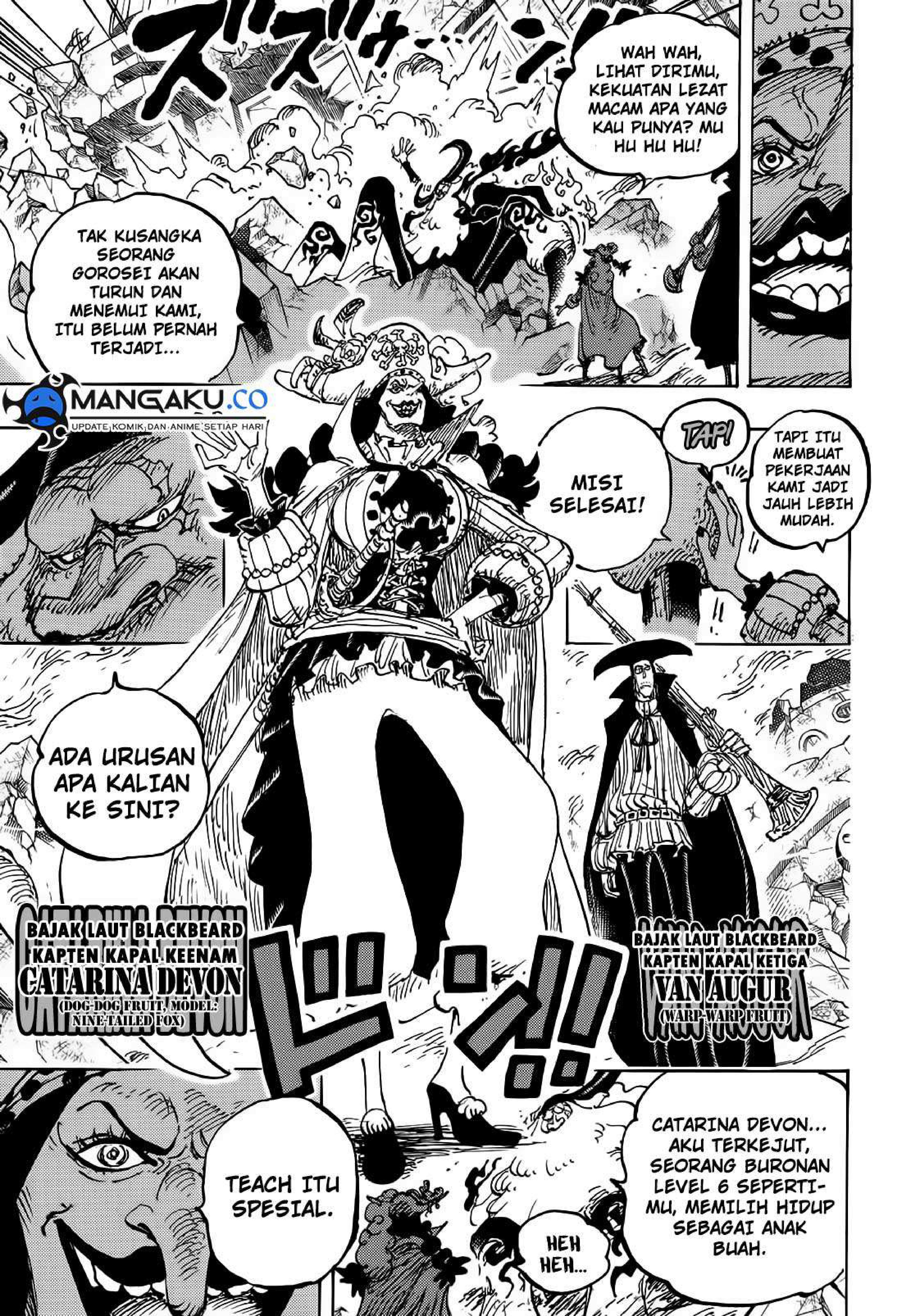 Manga One Piece Chapter 1107 Bahasa Indonesia