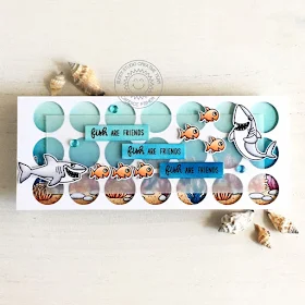 Sunny Studio Stamps: Sea You Soon Best Fishes Tropical Scenes Everyday Card by Candice Fisher