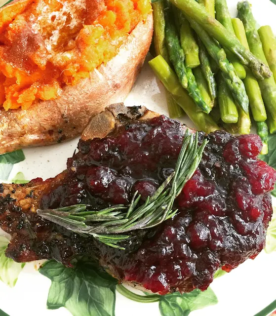 Cranberry Pork Chops