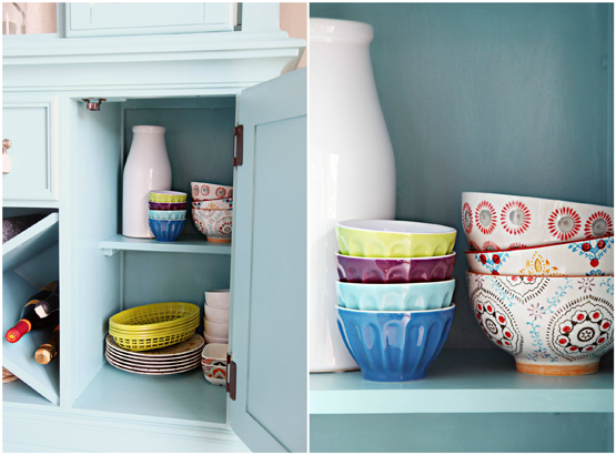 Painted Dining Room Hutches