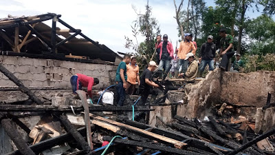 Akibat Korsleting Listrik, 3 Rumah di Cisarua Bandung Barat Hangus di Lalap si Jago Merah