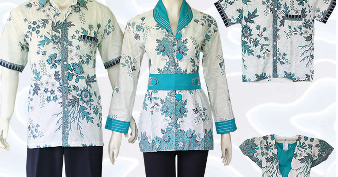  Model Baju Batik Sarimbit Untuk Pakaian Seragam Keluarga 