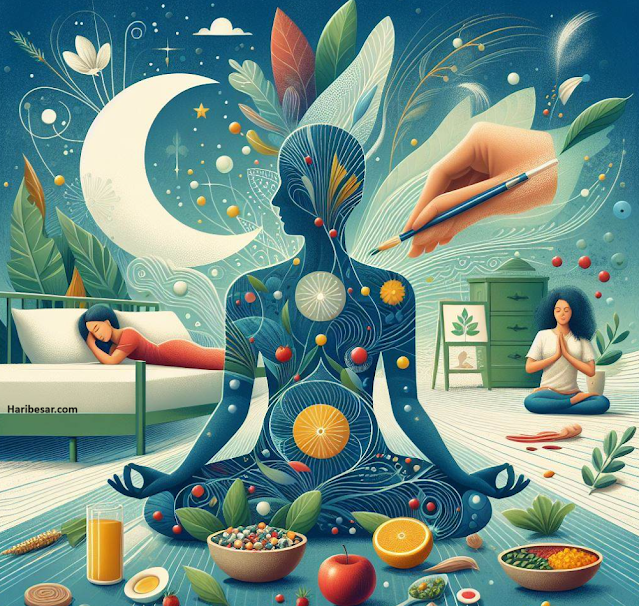illustration that embodies the essence of Mastering the Art of Mindful Living