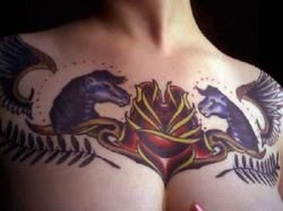 breast tattoos