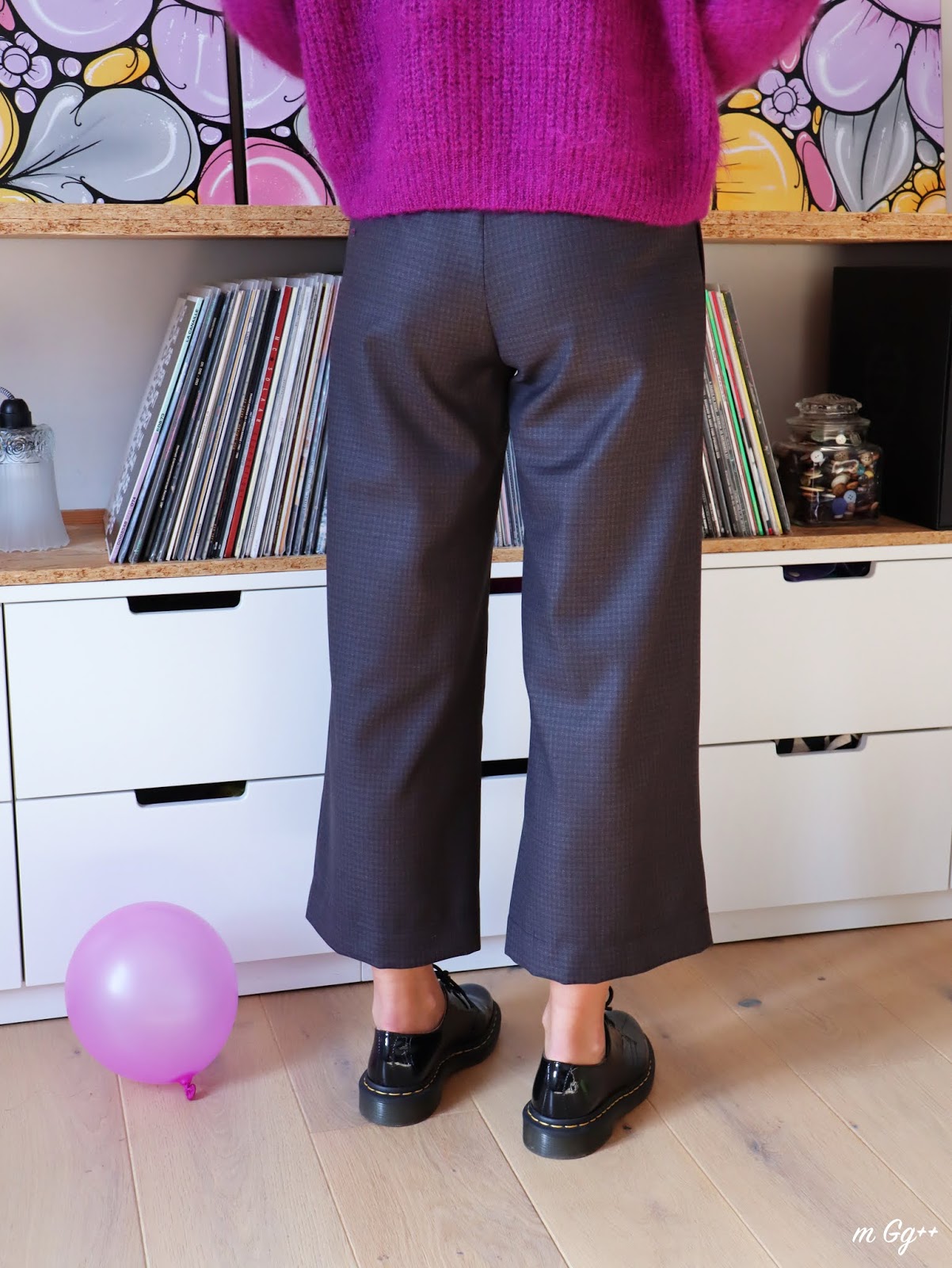 Un Pantalon en Lainage... (Modèle 116 issu du BurdaStyle 06/2019) par m Gg++