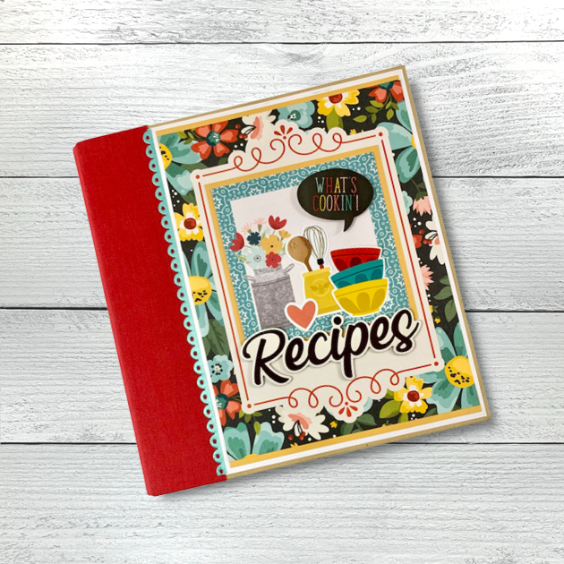 What's Cookin' Recipe Scrapbook Album by Artsy Albums