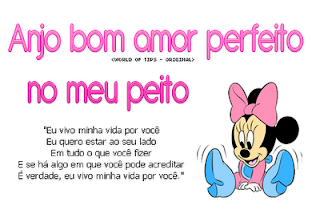 Blog de cuteworld : Cantinho Perfeitinho, Depoimentos