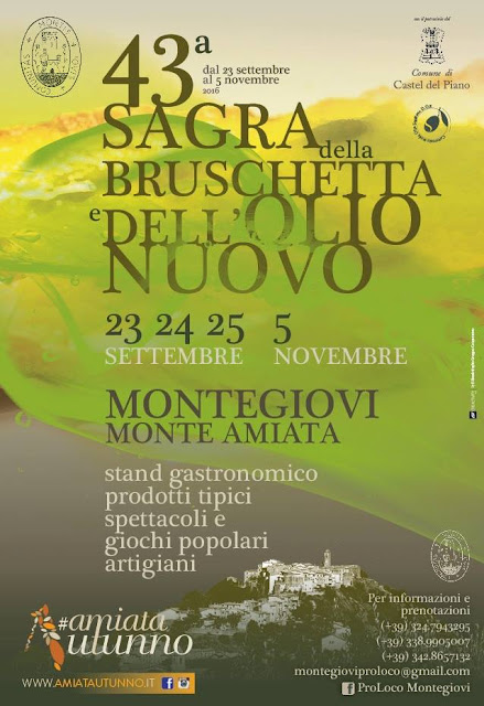 festa dell'olio monte amiata