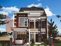 rumah minimalis 2 lantai - Desain Rumah Minimalis 2 Lantai, Hunian
Modern Kekinian