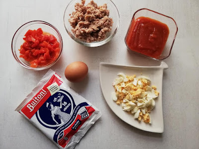 ingredientes para empanadillas de atún 